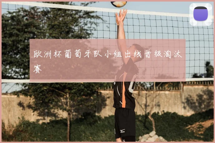 欧洲杯葡萄牙队小组出线晋级淘汰赛